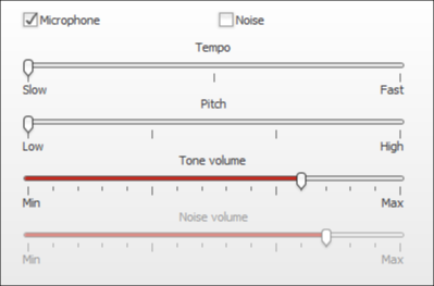 Image showing further extract from Siemens Connexx fitting software